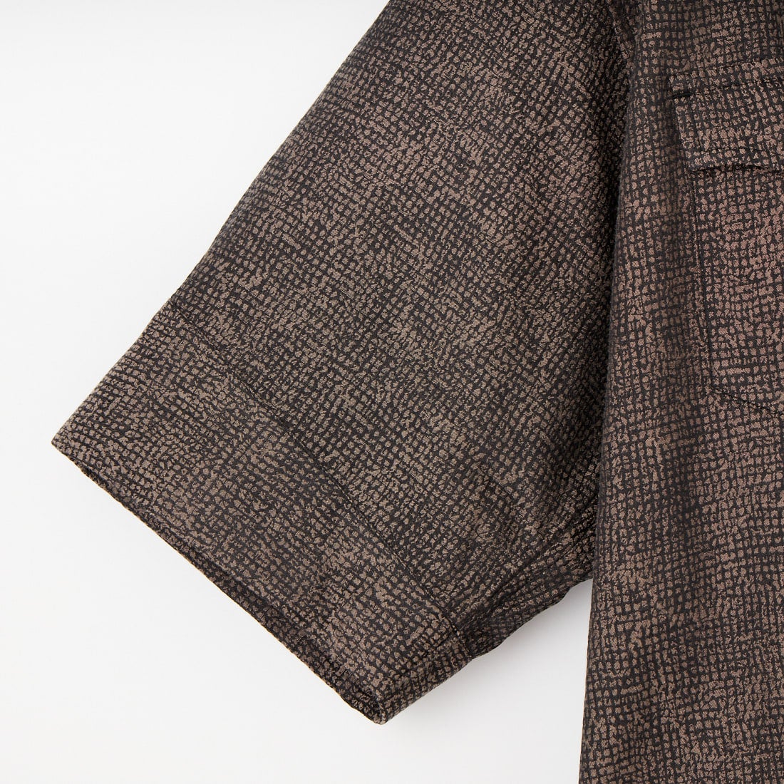 Needles [ニードルズ] ショートスリーブウェスタンシャツ [SX271] B BROWN