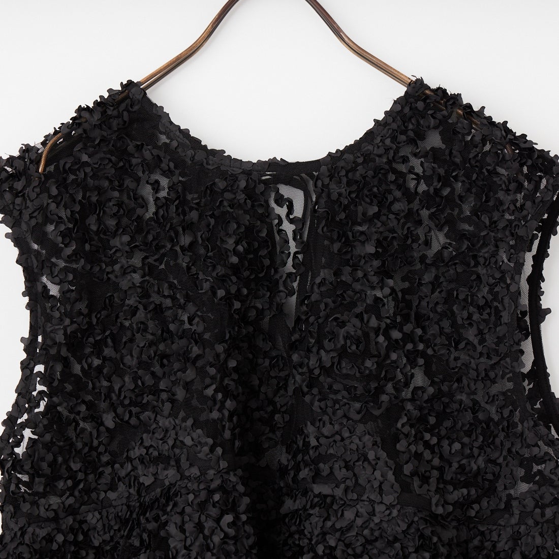 TORRAZZO DONNA [トラッゾドンナ] フラワーレースAライントップス [6265-571] 19 BLACK