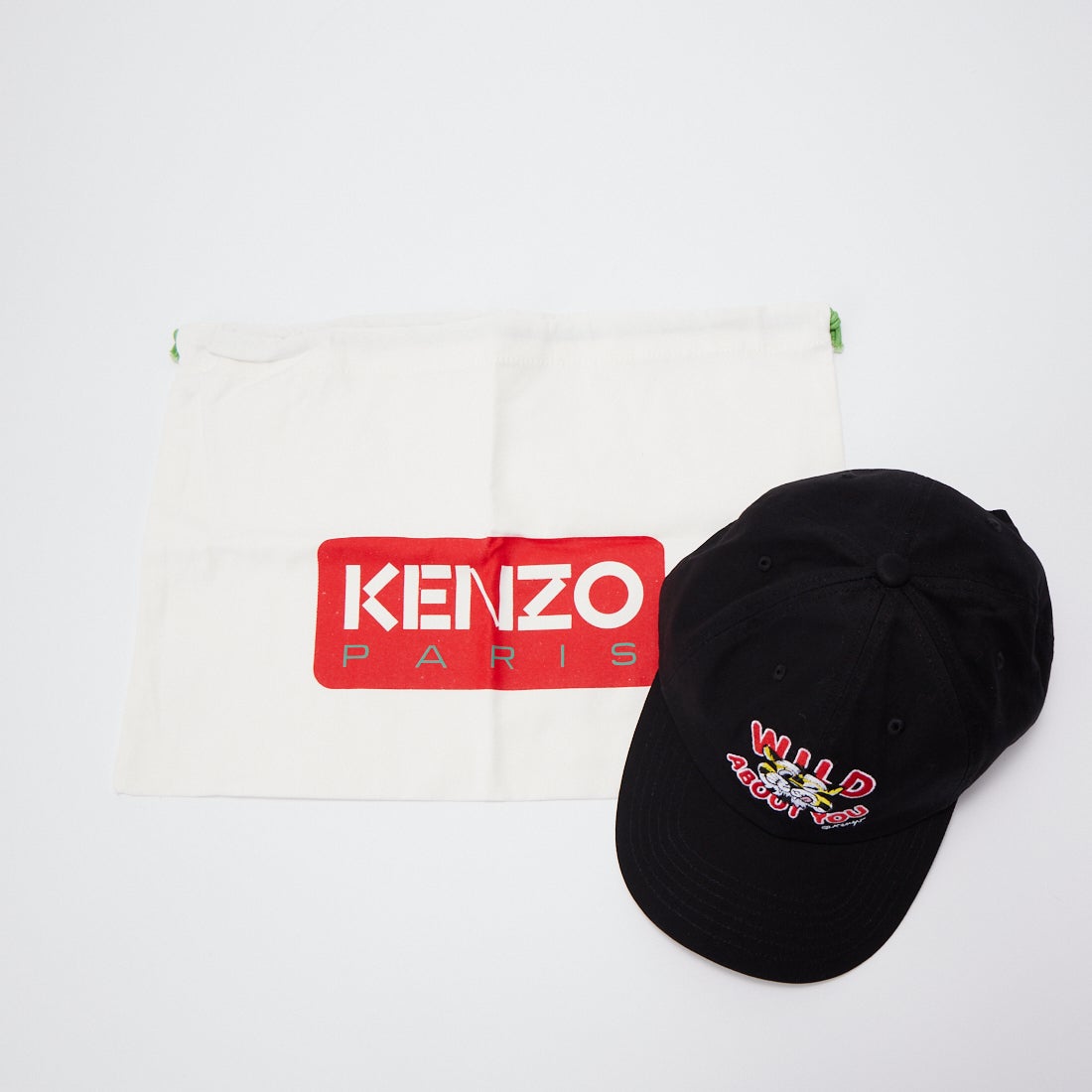 KENZO [ケンゾー] KENZO Wild Tiger エンブロイダリーキャップ [FG58AC631F42] 99 BLACK