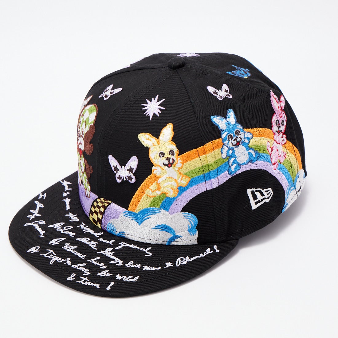 KENZO [ケンゾー] KENZO×NEW ERA エンブロイダリーキャップ [FG58AC941F12] BLACK