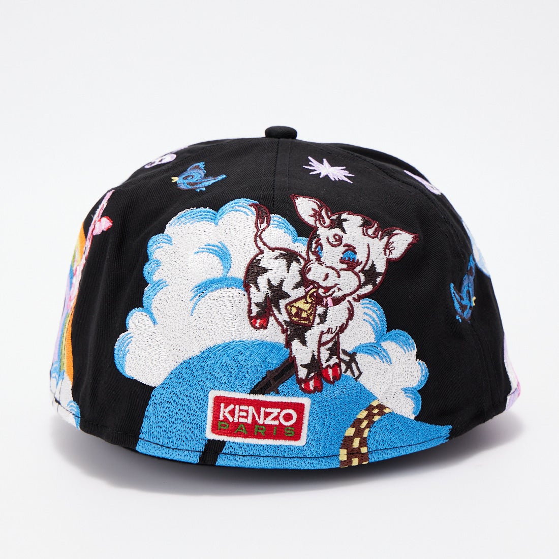 KENZO [ケンゾー] KENZO×NEW ERA エンブロイダリーキャップ [FG58AC941F12] BLACK