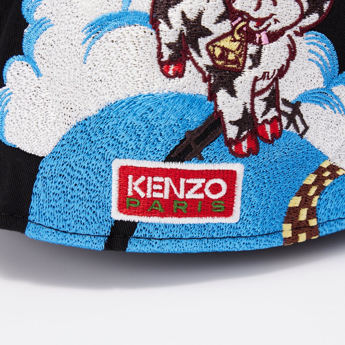 KENZO [ケンゾー] KENZO×NEW ERA エンブロイダリーキャップ [FG58AC941F12] BLACK