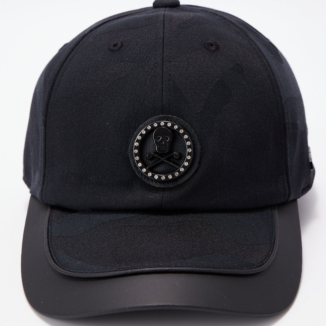 MARK & LONA [マークアンドロナ] スカルカモフラージュジャカードキャップ [MLM-6A-FC01] BLACK