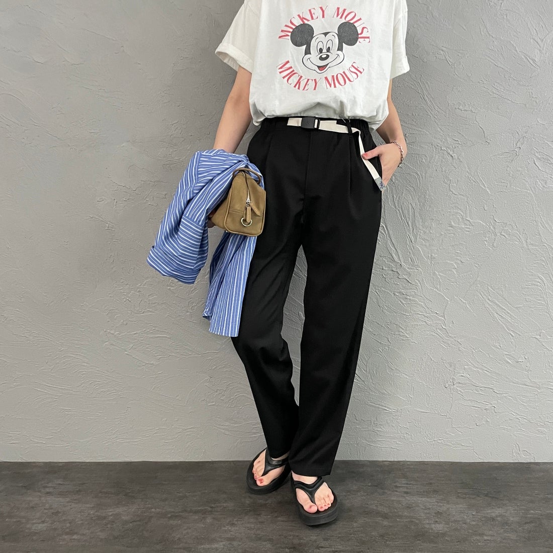 BLACK&&モデル身長：160cm 着用サイズ：S&&