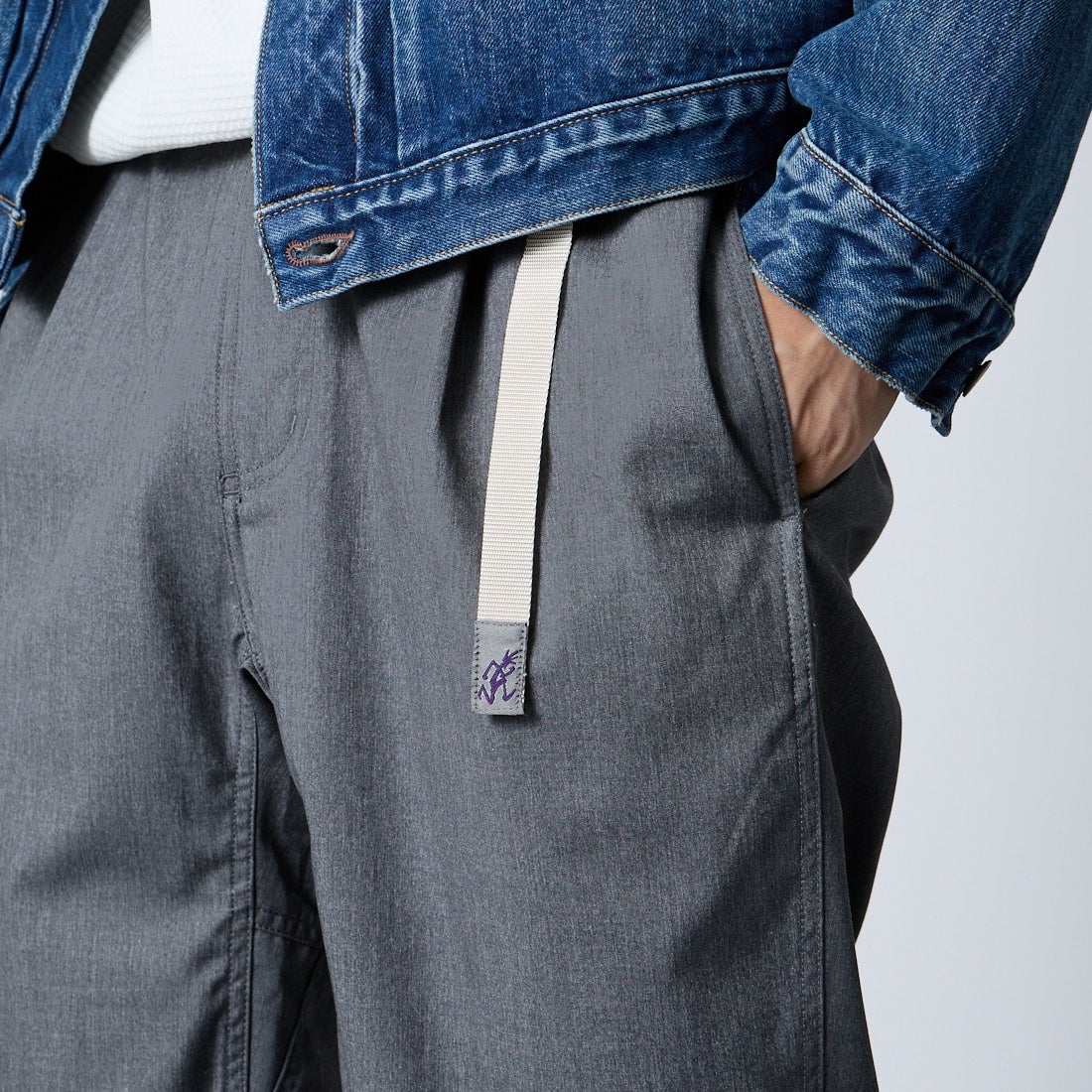 GRAMiCCi [グラミチ] 別注 ストレッチギャバジン エブリデイパンツ [GUP6-S2015-JF] GRAY