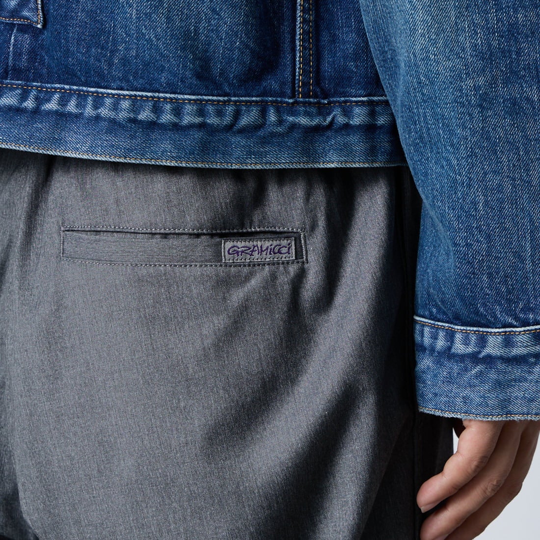 GRAMiCCi [グラミチ] 別注 ストレッチギャバジン エブリデイパンツ [GUP6-S2015-JF] GRAY