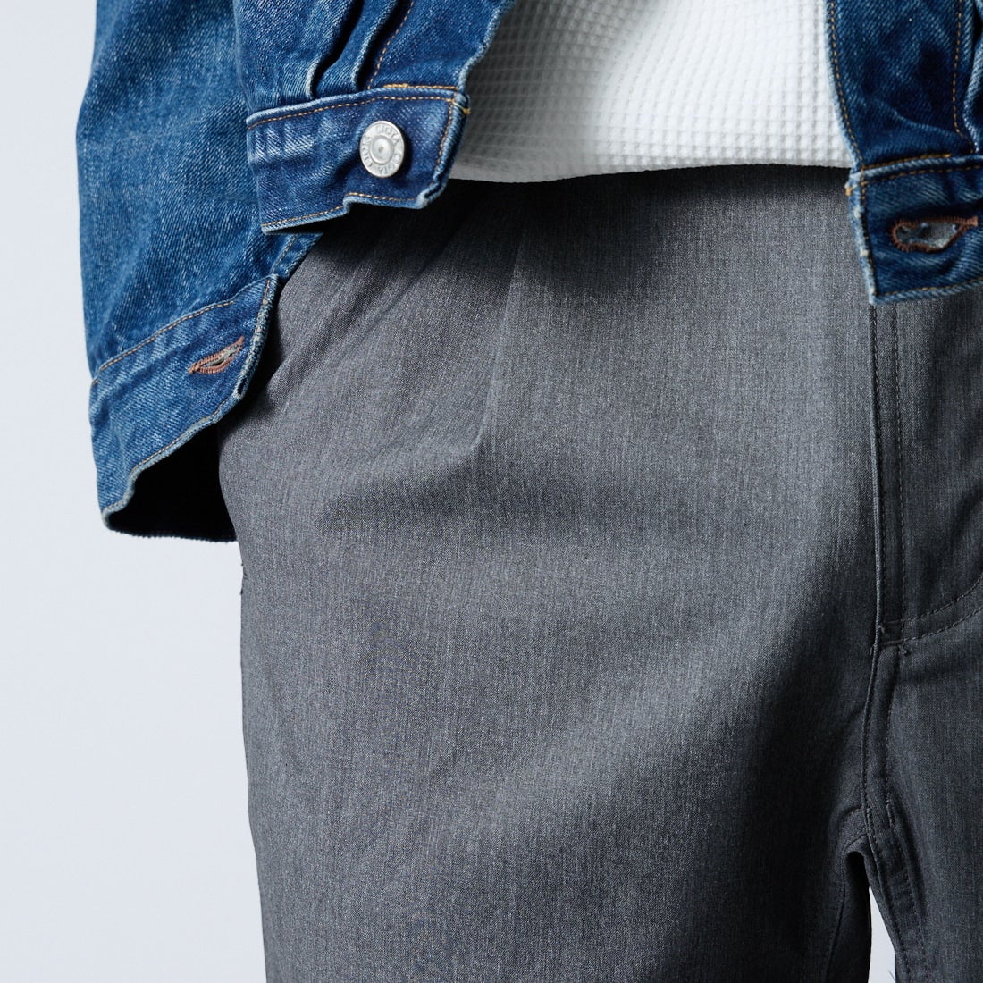 GRAMiCCi [グラミチ] 別注 ストレッチギャバジン エブリデイパンツ [GUP6-S2015-JF] GRAY