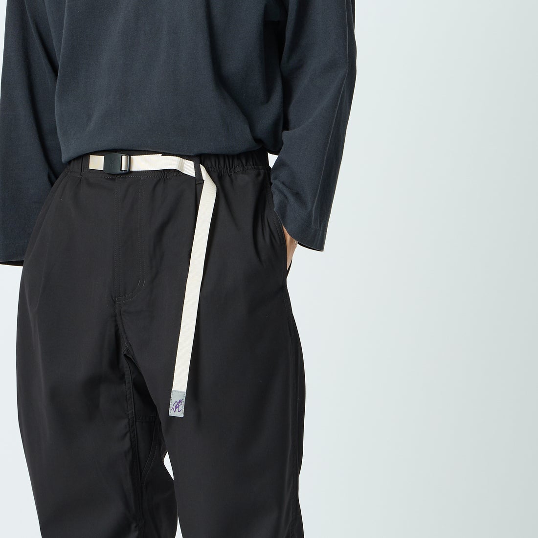 GRAMiCCi [グラミチ] 別注 ストレッチギャバジン エブリデイパンツ [GUP6-S2015-JF] BLACK