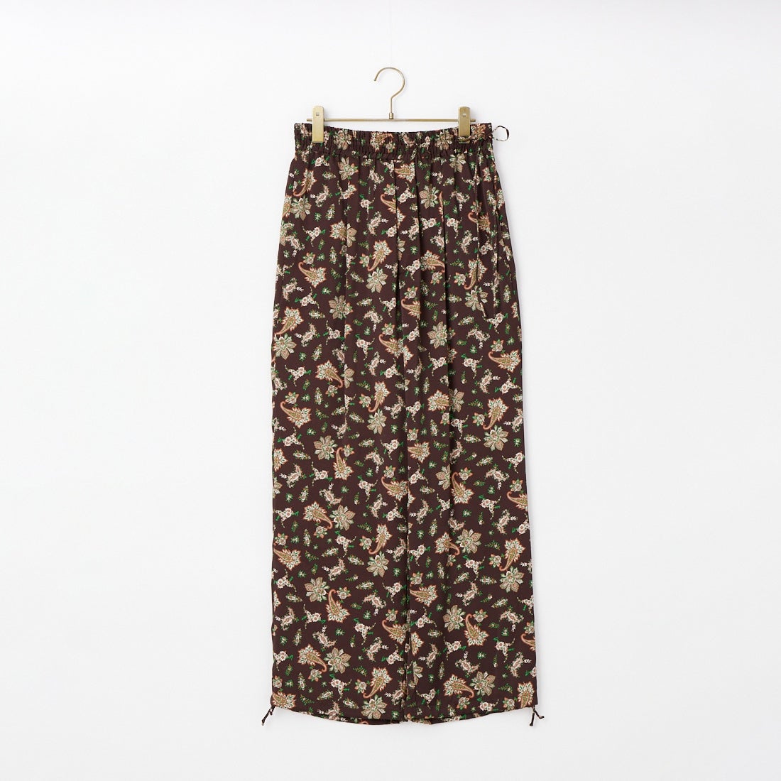 TICCA [ティッカ] ペイズリープリントパンツ [TBFS-092] BROWN
