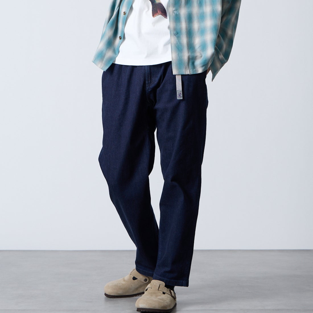 ONE WASH&&モデル身長：179cm 着用サイズ：L&&