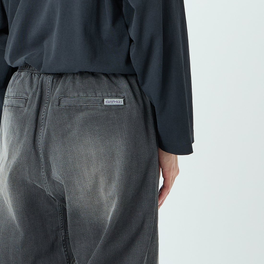 GRAMiCCi [グラミチ] 別注 ストレッチデニム エブリデイパンツ [GUP6-S2014-JF] BLACK USED