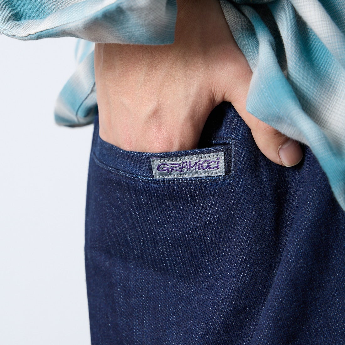 GRAMiCCi [グラミチ] 別注 ストレッチデニム エブリデイパンツ [GUP6-S2014-JF] ONE WASH