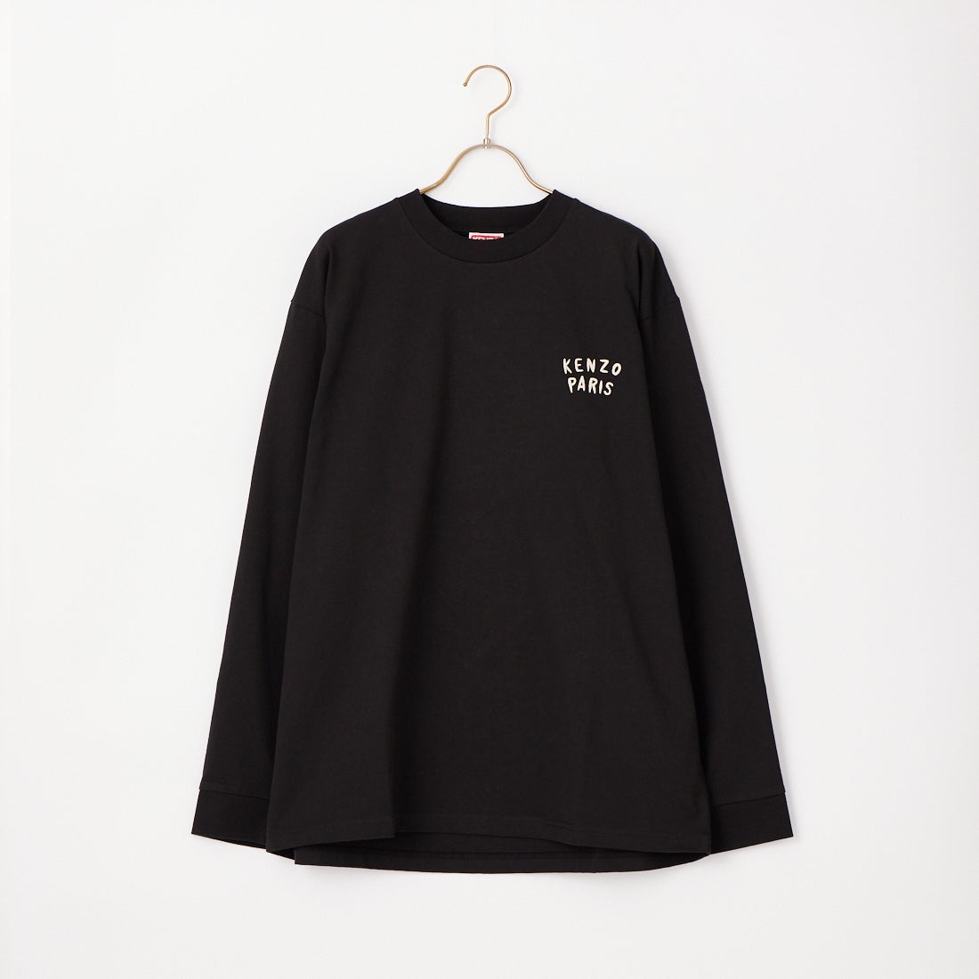 KENZO [ケンゾー] KENZO Boke Heart リラックスロングスリーブTシャツ [FG55TL3034SY] 99J BLACK