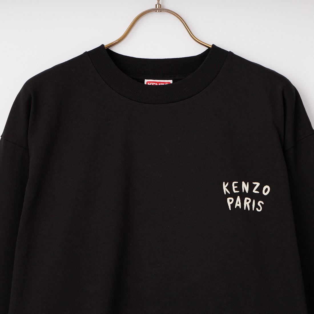 KENZO [ケンゾー] KENZO Boke Heart リラックスロングスリーブTシャツ [FG55TL3034SY] 99J BLACK