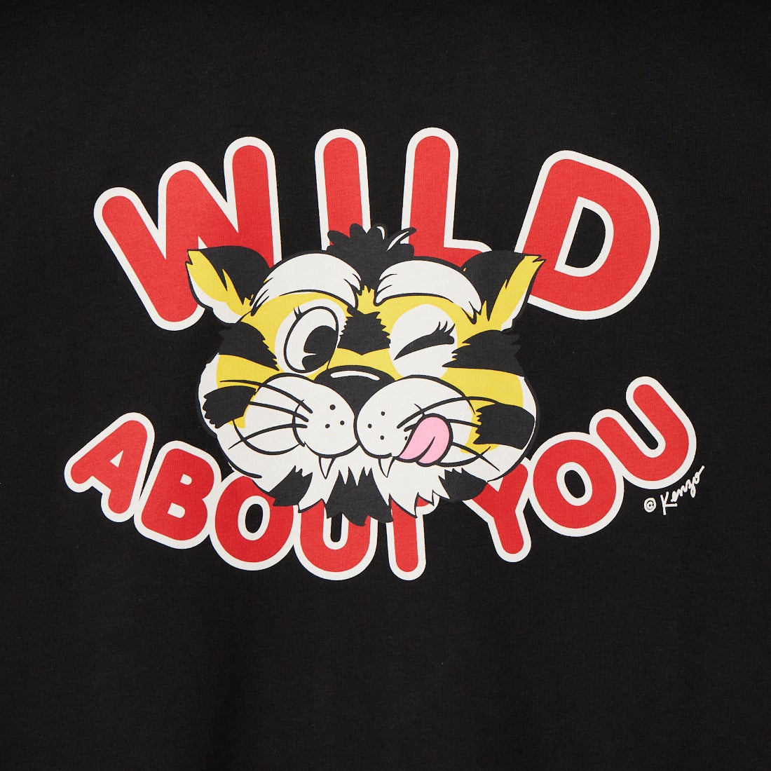 KENZO [ケンゾー] KENZO Wild Tiger Tシャツ  [FG55TS2064SG] 99J BLACK
