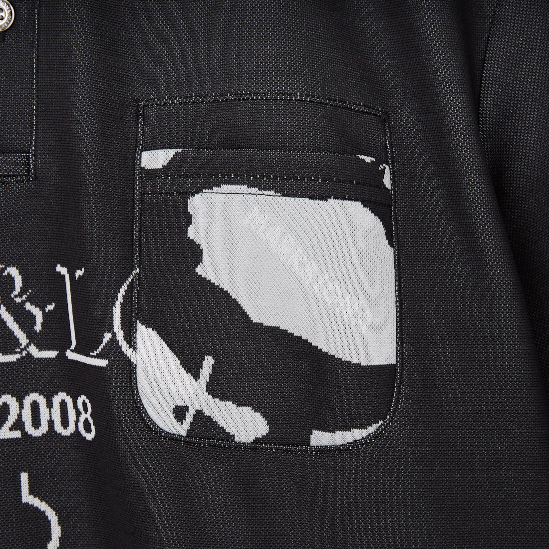 MARK & LONA [マークアンドロナ] カモジャガードポロシャツ [MLM-6A-AP01] BLACK