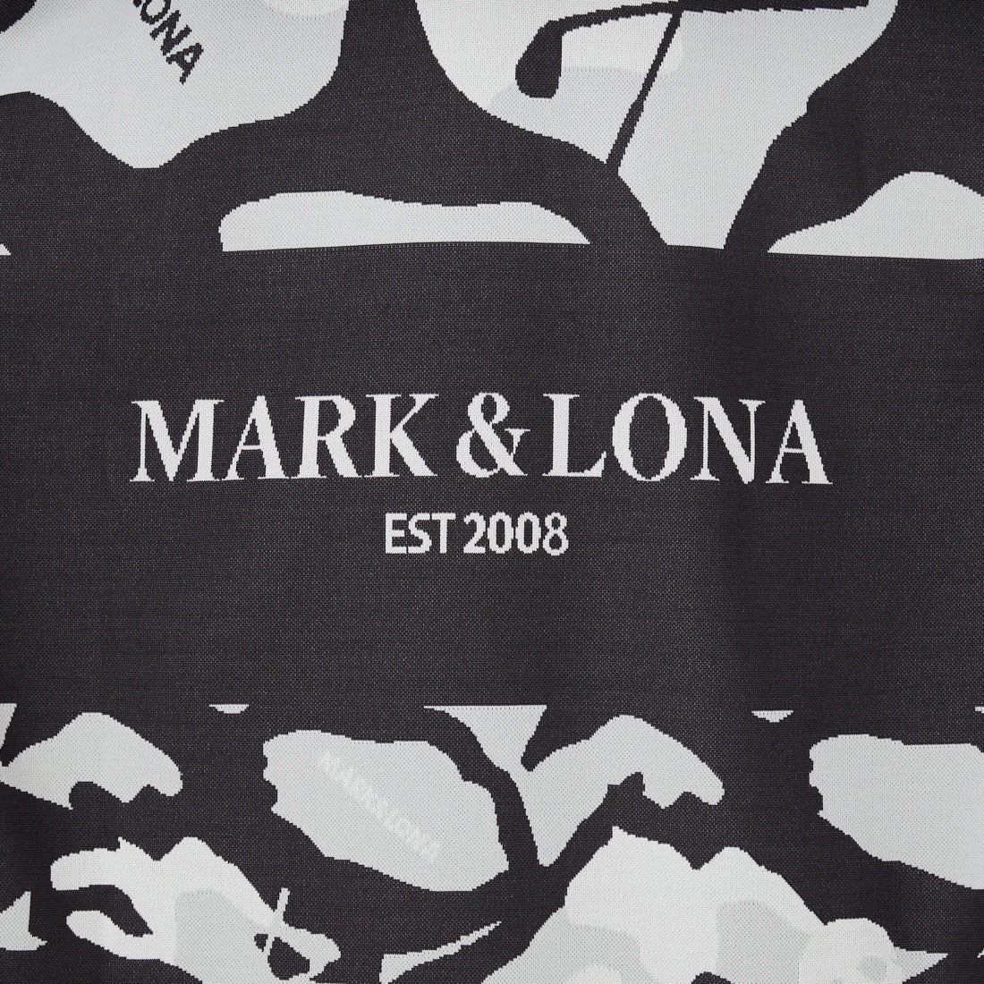 MARK & LONA [マークアンドロナ] カモジャガードポロシャツ [MLM-6A-AP01] BLACK
