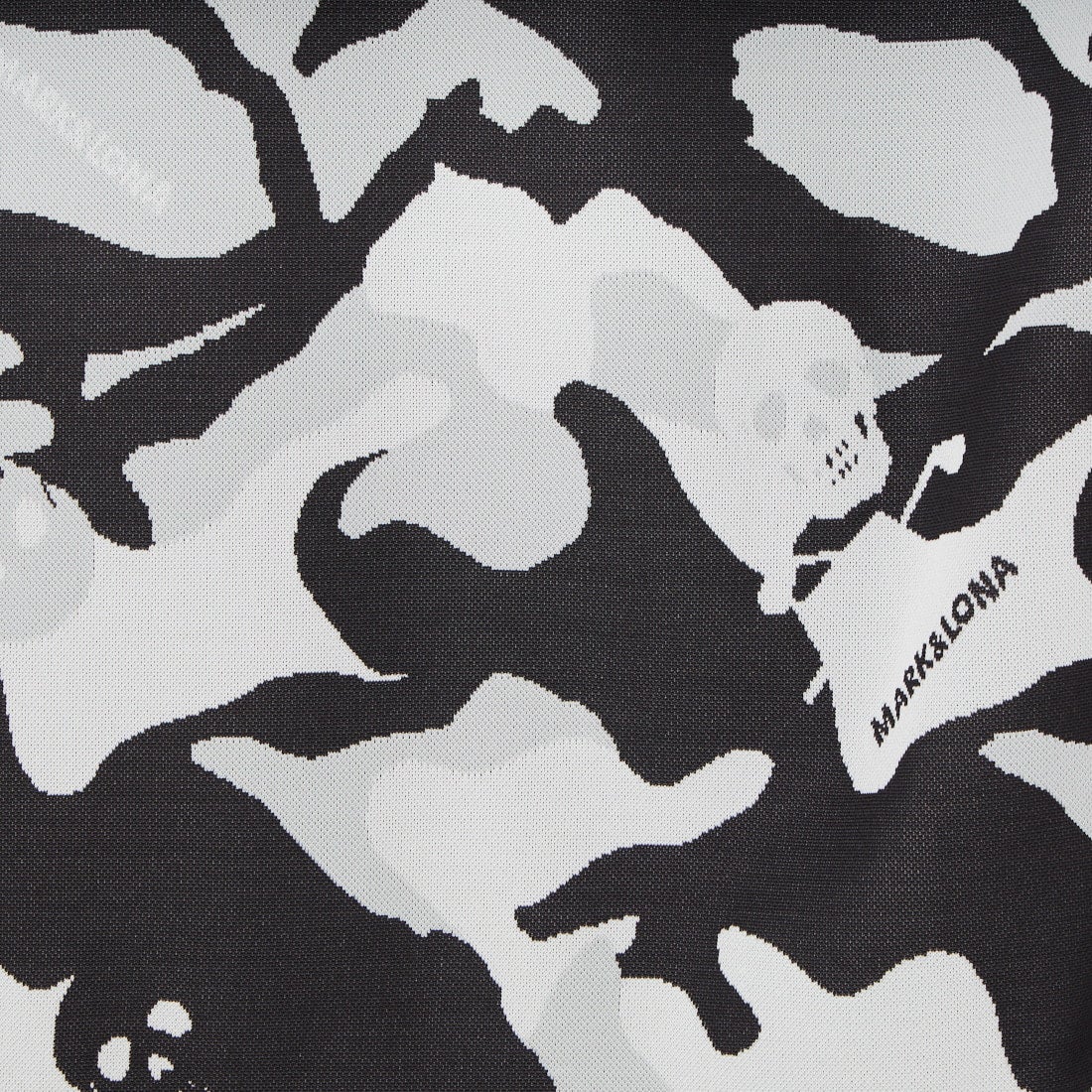 MARK & LONA [マークアンドロナ] カモジャガードポロシャツ [MLM-6A-AP01] BLACK
