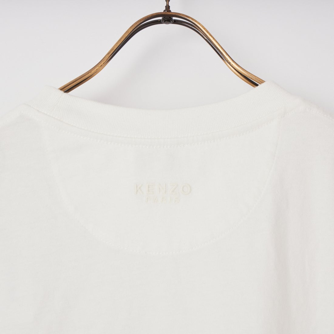 KENZO [ケンゾー] KENZO Wild Tiger エンブロイダリーTシャツ [FG55TS2054SG] 02 OFF WHI