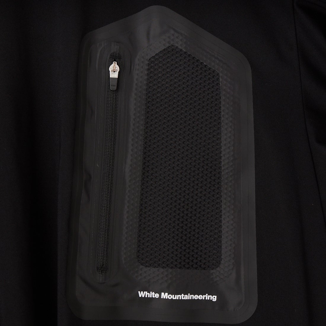 White Mountaineering [ホワイトマウンテニアリング] ジップポケットTシャツ [WM2671505] BLACK
