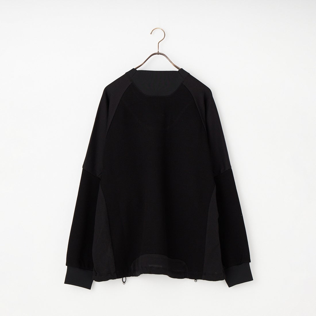 White Mountaineering [ホワイトマウンテニアリング] ラグランオーバーサイズプルオーバー [BK2671504] BLACK