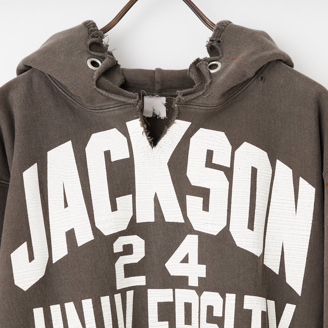 JACKSON MATISSE [ジャクソンマティス] JACKSON 24 UNIVERSITY スウェットパーカー [JM26SS030] BLACK