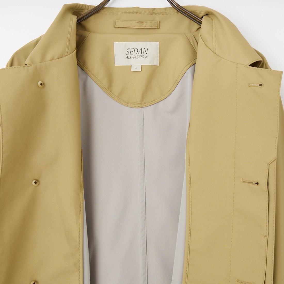 SEDAN ALL-PURPOSE [セダン オールパーパス] バルカラーオールパーパスコート [SD26S-JK02] KHAKI