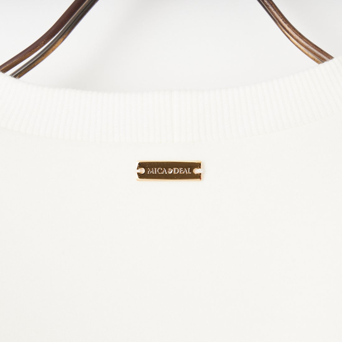 MICA&DEAL [マイカアンドディール] レイヤードウエストドロストプルオーバー [0126109004] OFF WHITE