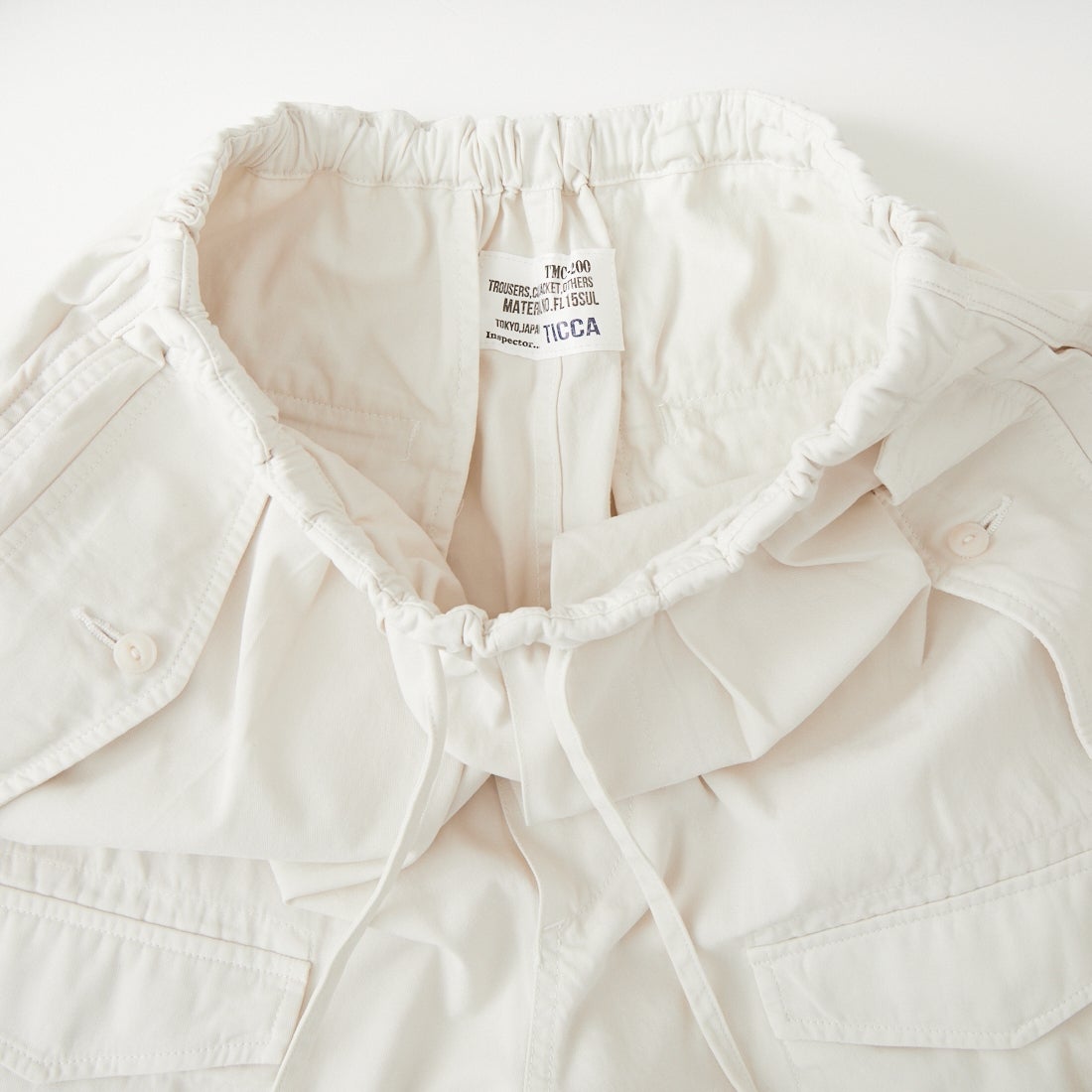 TICCA [ティッカ] カーゴパンツ [TBFS-061] ICE GREY