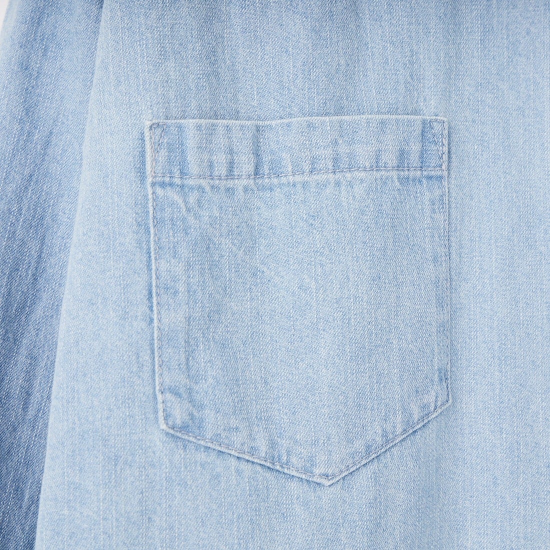 MICA&DEAL [マイカアンドディール] デニムシャツ [0126101028] L/BLUE