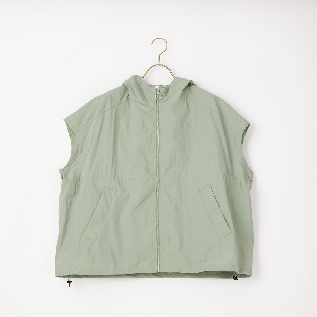 Kelen [ケレン] ドロストデザインフードベスト AROW [LKL26HBL2281] LTKHAKI
