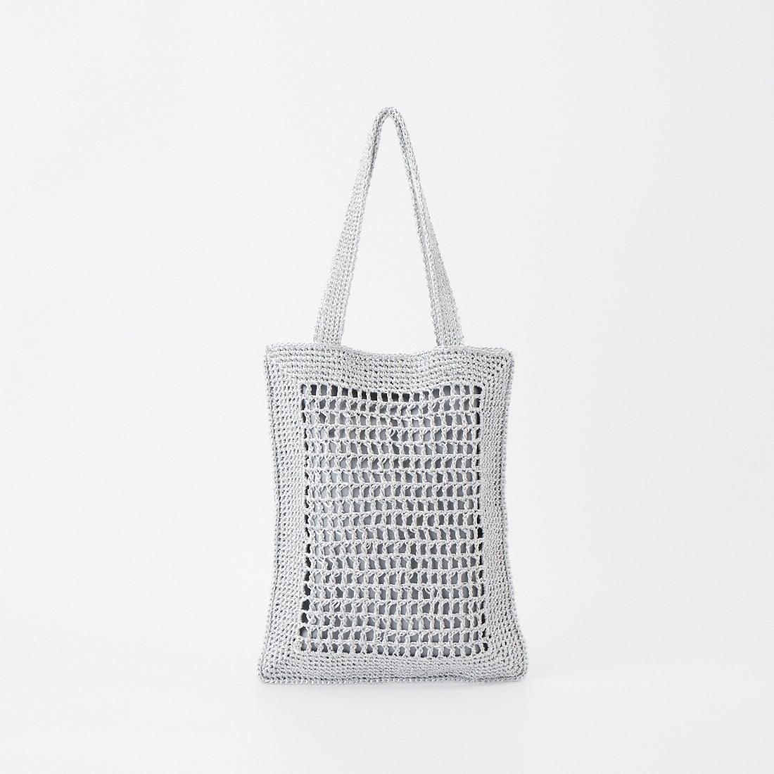 CACHELLIE [カシェリエ] メタリックフラットトートバッグ [C8838] SILVER