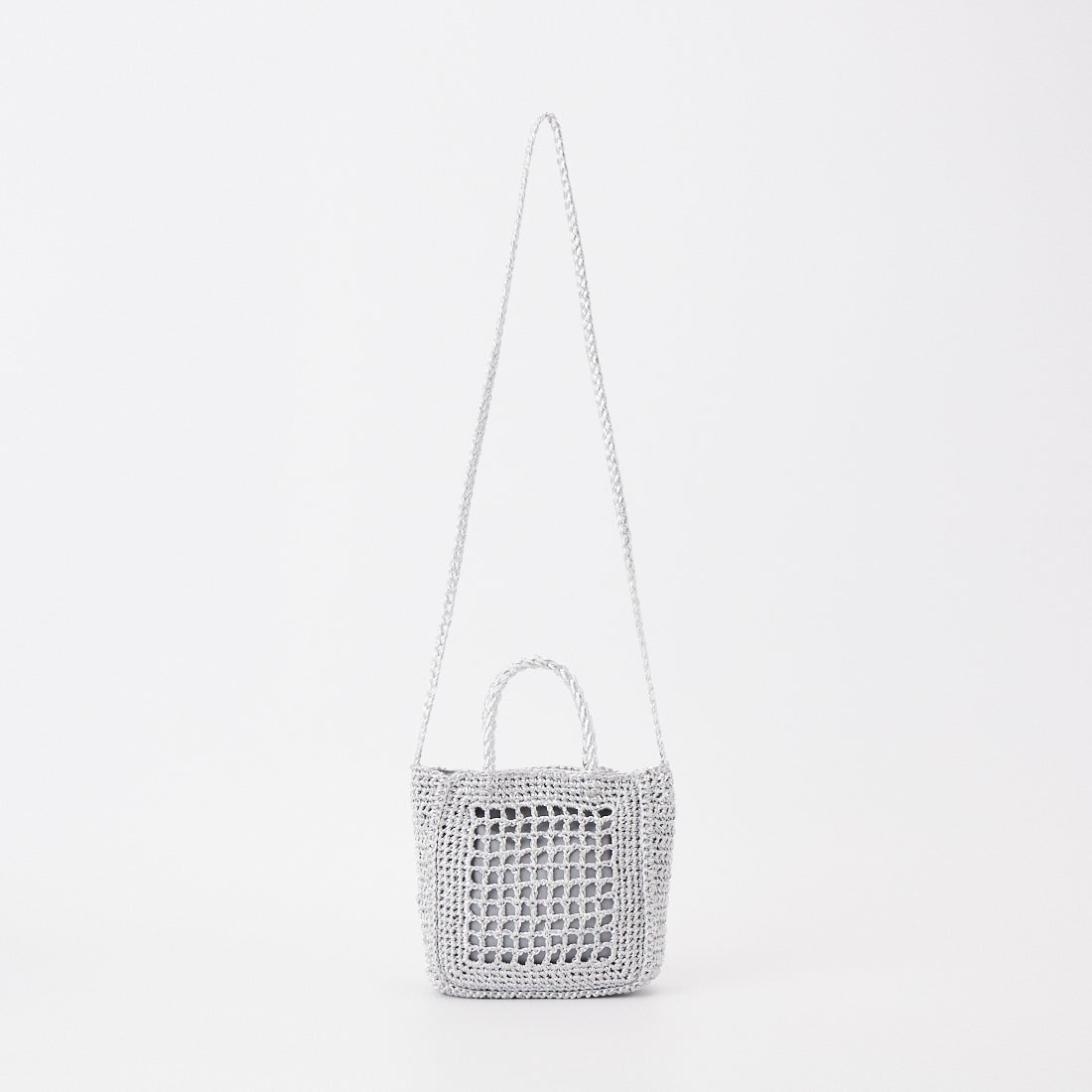 CACHELLIE [カシェリエ] メタリック2WAYショルダーバッグ [C8839] SILVER