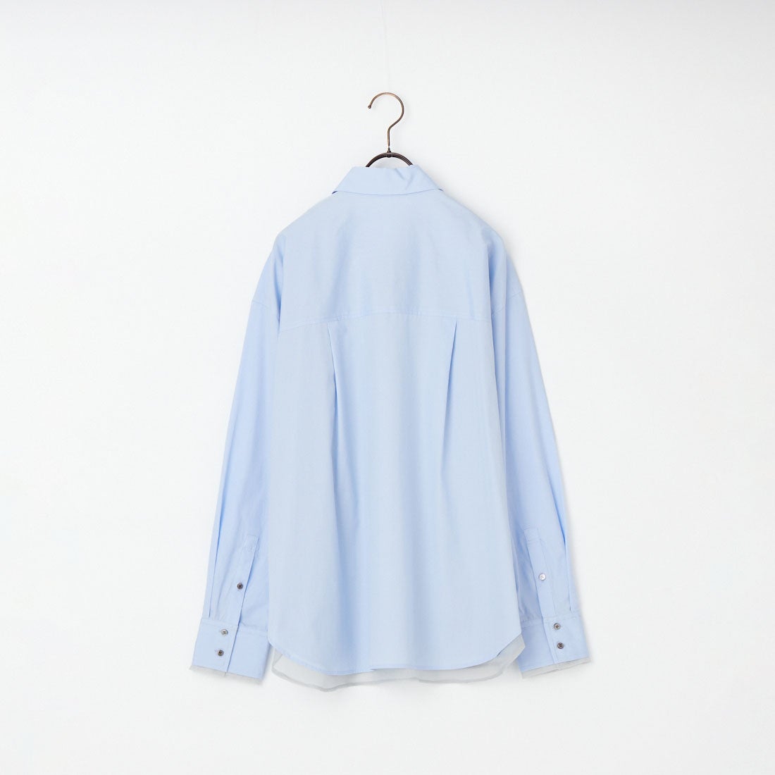 MAISON SPECIAL [メゾンスペシャル] シアーシャツ [21261315302] BLU
