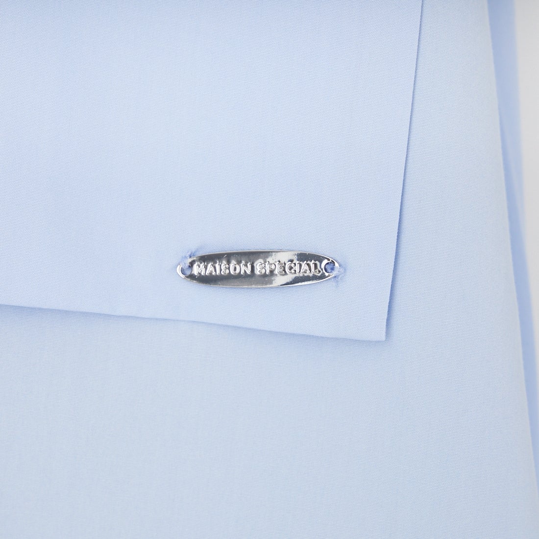 MAISON SPECIAL [メゾンスペシャル] シアーシャツ [21261315302] BLU