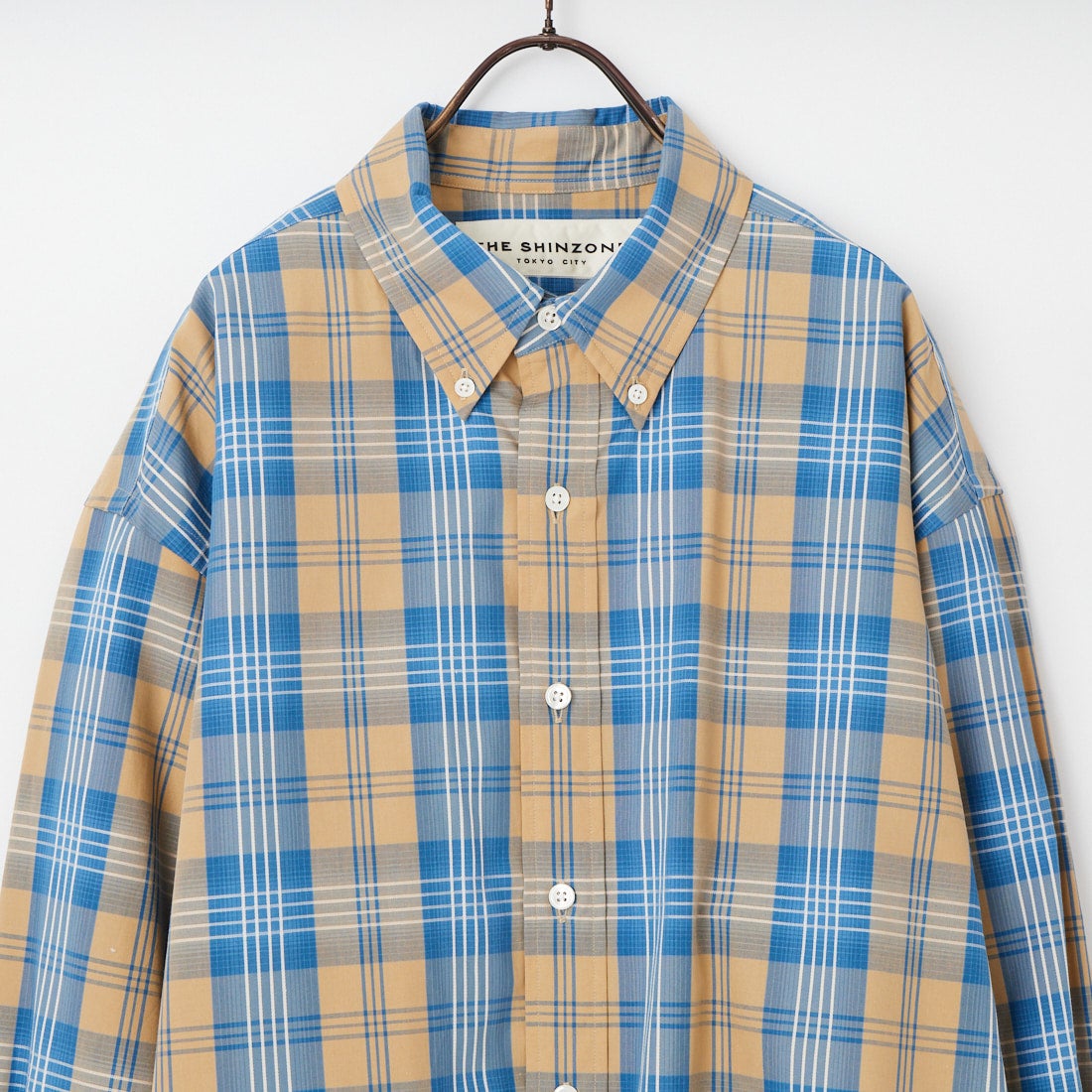 THE SHINZONE [ザ シンゾーン] チェックダディシャツ [26SMSBL11] 83 BLUE