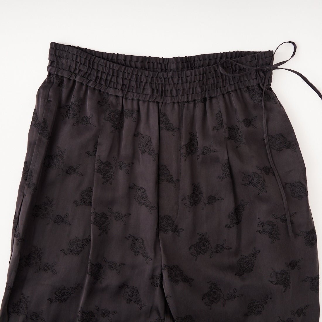 TICCA [ティッカ CHARCOAL G] ローズエンブロイダリーパンツ [TBFS-103] CHARCOAL G