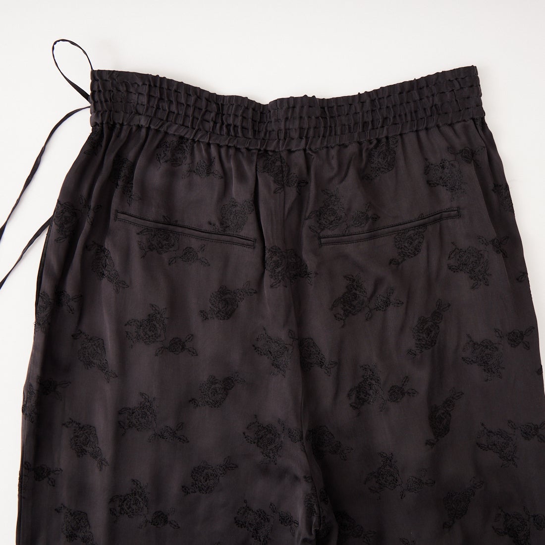 TICCA [ティッカ CHARCOAL G] ローズエンブロイダリーパンツ [TBFS-103] CHARCOAL G