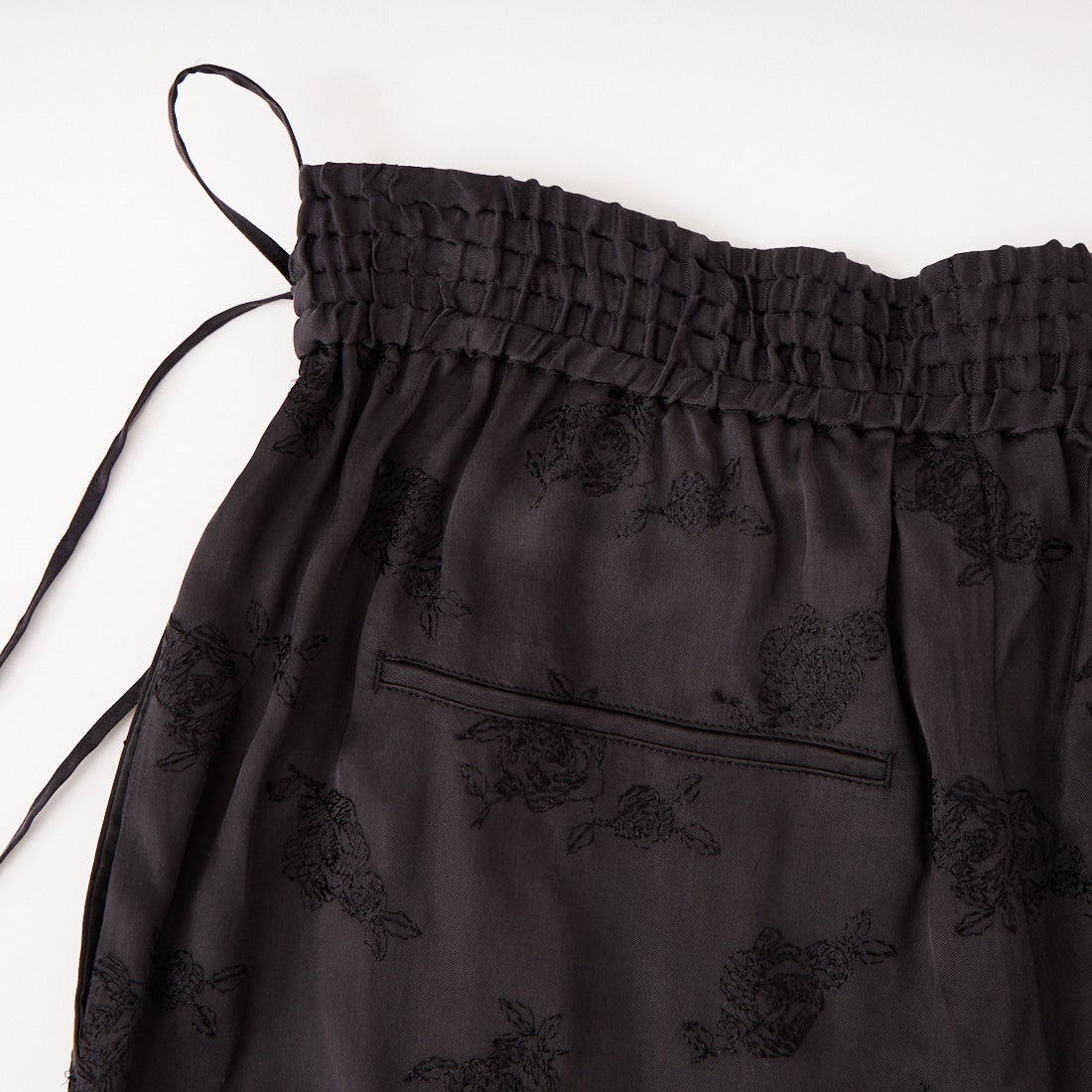 TICCA [ティッカ CHARCOAL G] ローズエンブロイダリーパンツ [TBFS-103] CHARCOAL G