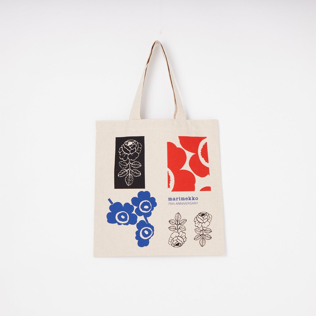 【レア】marimekko マリメッコ 記念 marimekko [マリメッコ] トートバッグ 75th anniversary kioski Je