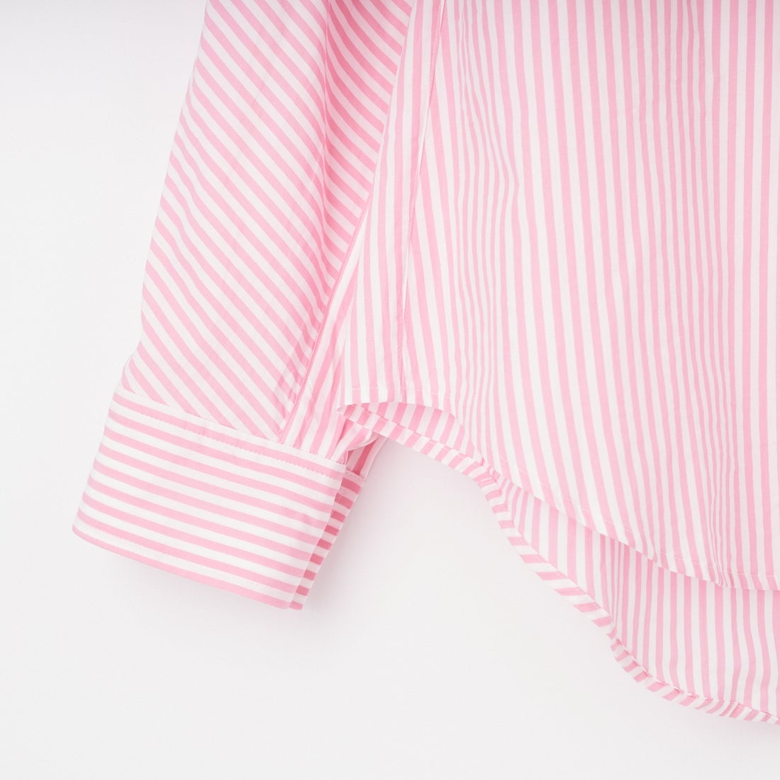 TICCA [ティッカ] スキッパーシャツ [TBFS-014] PNK STRIPE