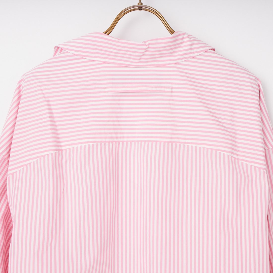 TICCA [ティッカ] スキッパーシャツ [TBFS-014] PNK STRIPE