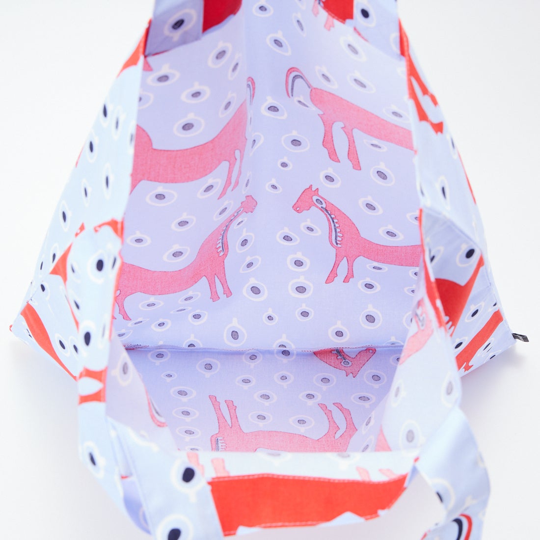 marimekko [マリメッコ] Musta Tamma トートバッグ [52263-4-75356] 75 ﾚｯﾄﾞ