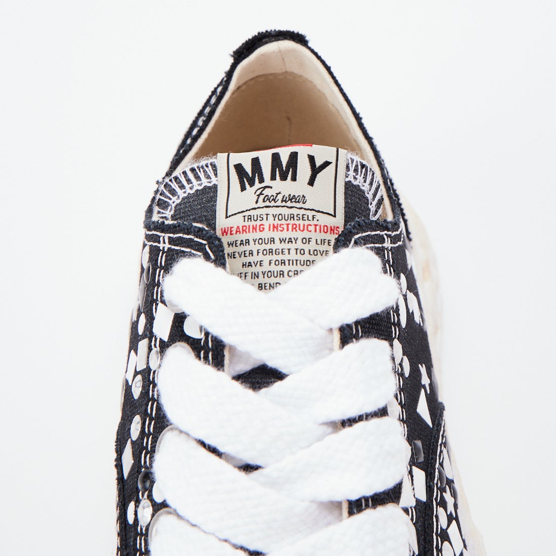 Maison MIHARA YASUHIRO [メゾン ミハラヤスヒロ] PETERSON23 グラフィティプリント キャンバススニーカー [A16FW724] BLACK