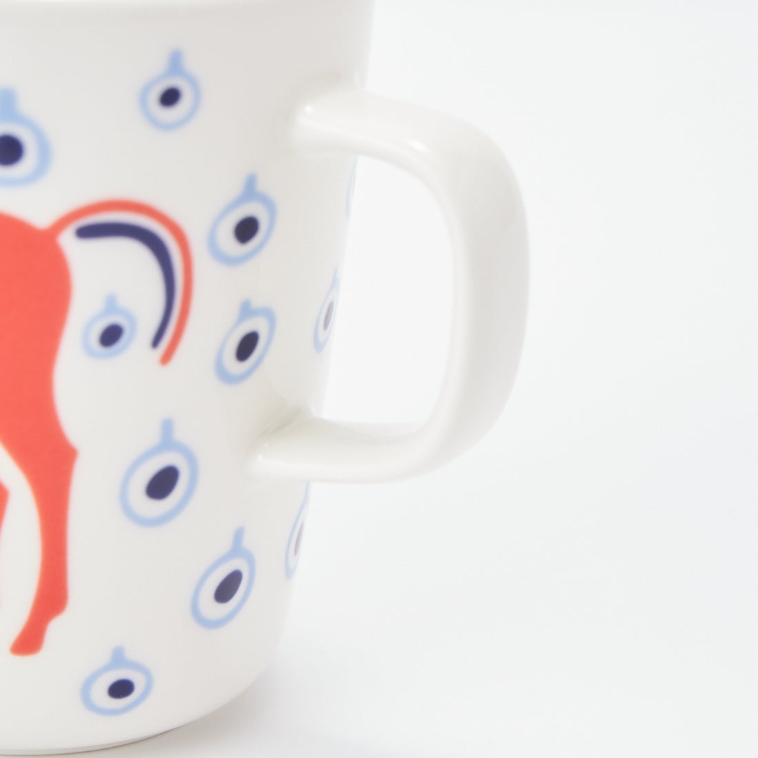 marimekko [マリメッコ] Musta Tamma マグカップ [52263-4-75360] 75 ﾚｯﾄﾞ