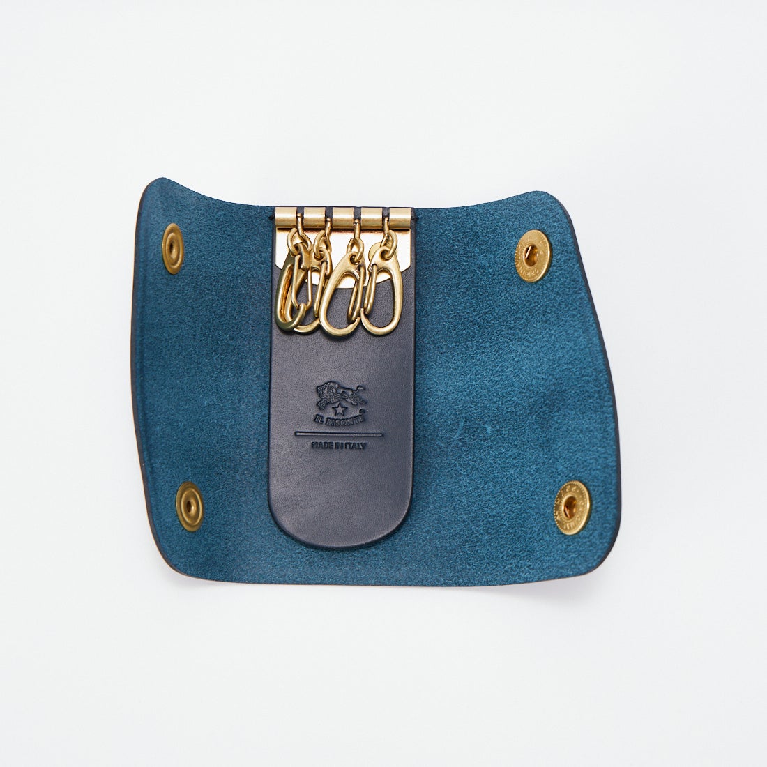 IL BISONTE [イルビゾンテ] レザーキーケース [54262305451] 37 BLUE