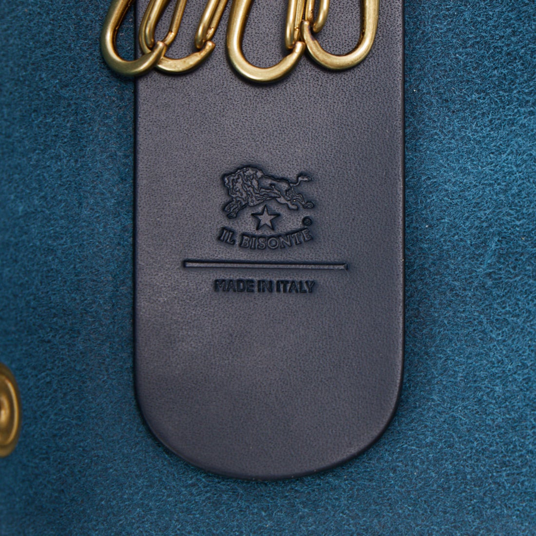 IL BISONTE [イルビゾンテ] レザーキーケース [54262305451] 37 BLUE
