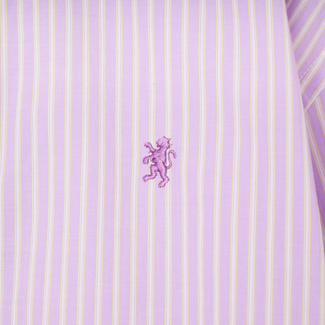 Gymphlex [ジムフレックス] ショートボタンダウンシャツ [GY-B0203TRR] PPL/YEL ST