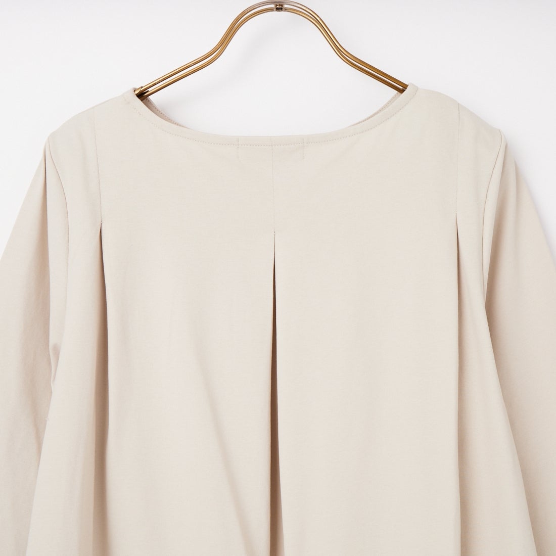 Jf Ready Made [ジェイエフレディメイド] TCシルケット袖たくし上げ7分袖Tシャツ [3211102] 714 ｸﾞﾚｰｼﾞ