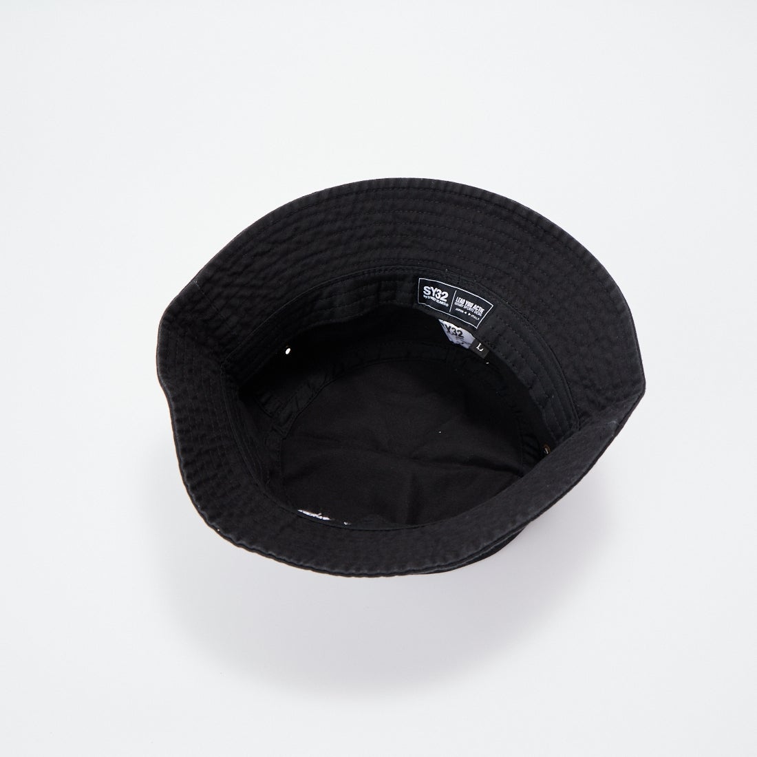 SY32 [エスワイサーティトゥ] サークルロゴバケットハット [32-26SN9-02] BLACK